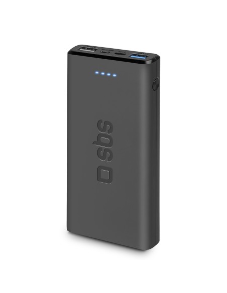 SBS TTBB10000FASTK POWERBANK 10000MAH USB 2,1 A NERO