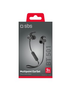 SBS TEEARBT501K AURICOLARE WIRELESSIN EAR MAGNETICI NERO 2