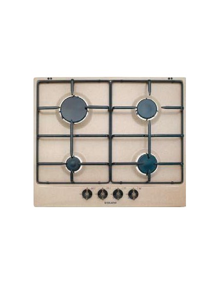 GLEMGAS GT64SA PIANO COTTURA 60 CM. SABBIA