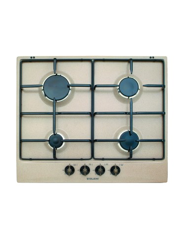 GLEMGAS GT64SA PIANO COTTURA 60 CM. SABBIA