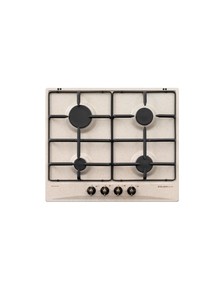 GLEMGAS GT64SA PIANO COTTURA 60 CM. SABBIA