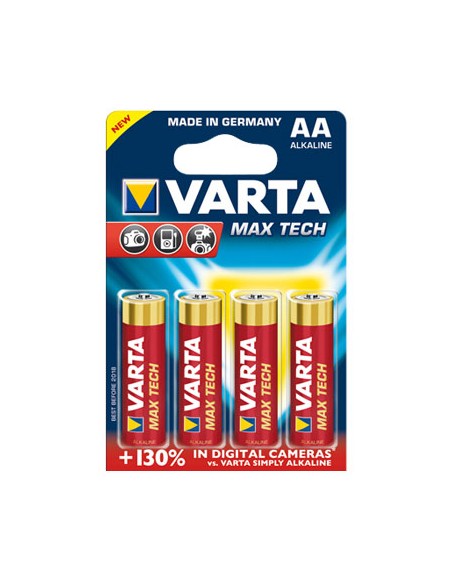 VARTA LONGLIFE MAXPOWER AA X4 STILO PILE