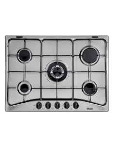 PIANI COTTURA A GAS: vendita online DE_LONGHI YAF57ASV PIANO COTTURA 70CM INOX 4F+1TC in offerta
