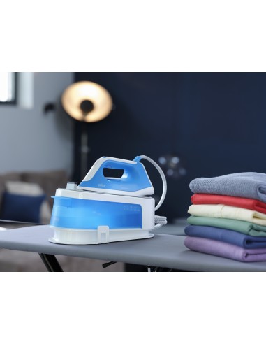 FERRI DA STIRO A CALDAIA: vendita online BRAUN IS1012BL FERRO A CALDAIA 2400W CARICA CONTINUA 1,5LT BLU in offerta