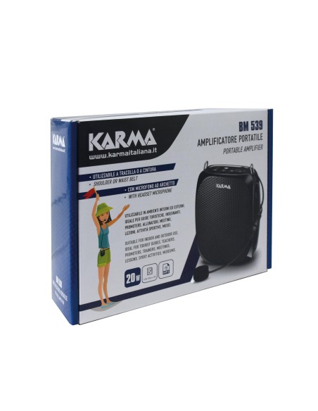 KARMA BM 539 AMPLIFICATORE PORTATILE AD ARCHETTO