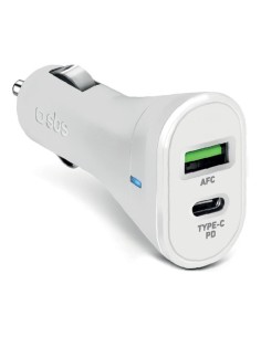SBS TECRPD20W ALIM.AUTO USB-C+USB 20W+18W BIANCO