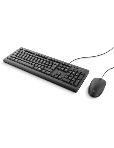 TRUST 23971 PRIMO KIT TASTIERA E MOUSE FILO SILENT