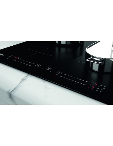 WHIRLPOOL WBS2560NE PIANO COTTURA  INDUZIONE 60CM NERO C/REG. DI POT.