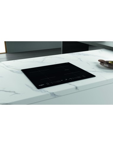 WHIRLPOOL WBS2560NE PIANO COTTURA  INDUZIONE 60CM NERO C/REG. DI POT.