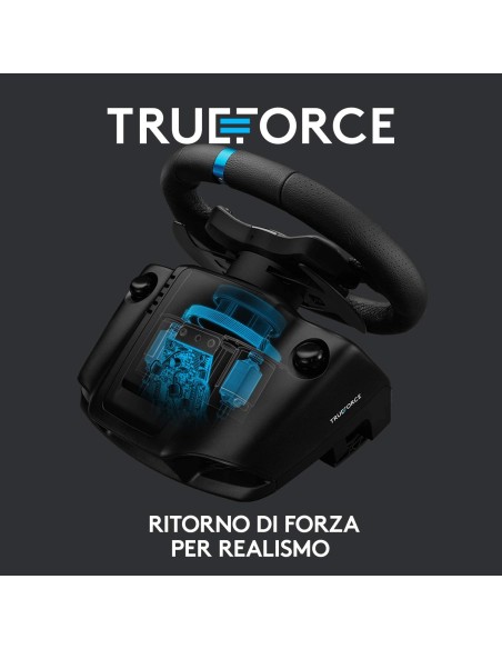 LOGITECH G923 PS4/PS5 VOLANTE RACING TRUEFORCE