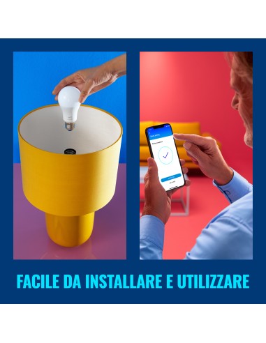 PHILIPS 372788 BIANCO X2 8W/60W E27 GOCCIA SMERIGLIATA DIMMER LAMP.CON