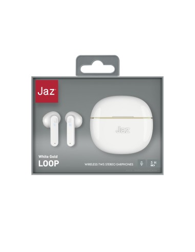 SBS TEJZEARLOOPBTTWSW AURICOLARI TWS 400MAH CASE WIRELESS BIANCO