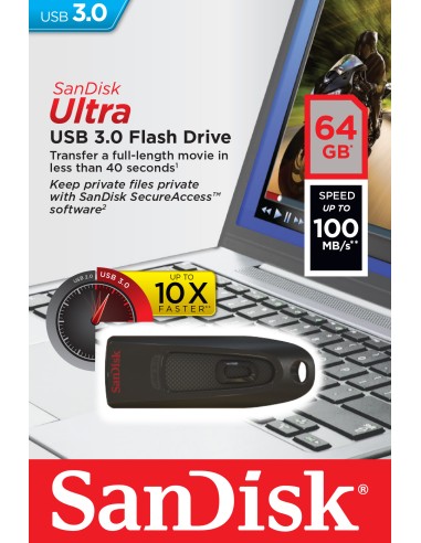 SANDISK ULTRA 64GB 3.0 PENDRIVE