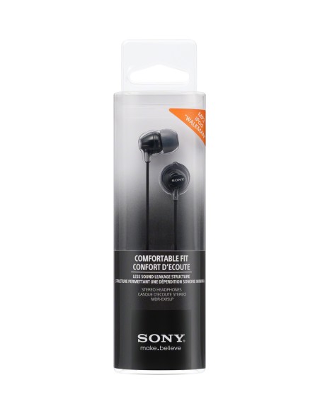 SONY MDR-EX15LPB AURICOLARE IN-EAR NERO