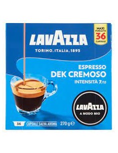 LAVAZZA 8272 AMM DEK CREMOSO       36 CAPSULE