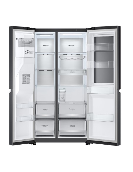 LG GSXV91MCAE FRIGO SBS E NF 635LT BLACK DISPENS UV NANO WIFI INSTAVIE