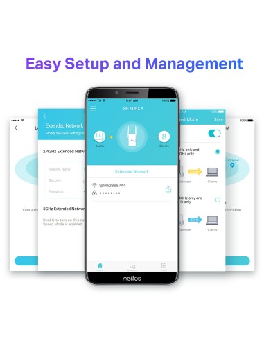 TPLINK RE505X AX1500 WIFI 6 RANGE EXTENDER ONE MESH