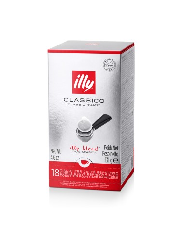 CAPSULE CAFFE': vendita online ILLY 7998/A228 TOSTATURA MEDIA   CIALDE 18 PZ in offerta