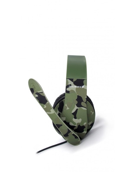 TECHLIFE PS4 CUFFIA QUASAR CAMO