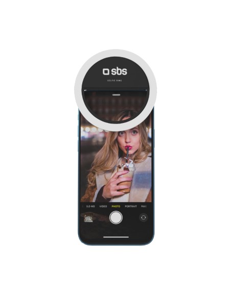 SBS TESELFIERINGLIGHT SELFIE RING  LIGHT PER SMARTPHONE