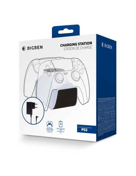 BIGBEN PS5 BASE DI RICARICA WIRELESS CONTROLLER DUALSENSE