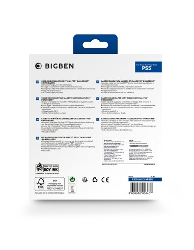 BIGBEN PS5 BASE DI RICARICA WIRELESS CONTROLLER DUALSENSE