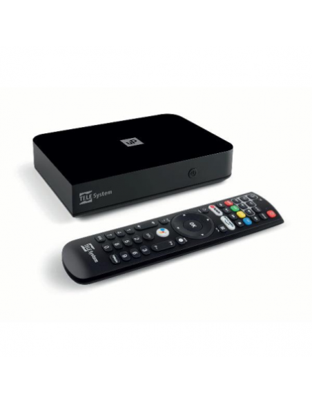 TELESYSTEM UP T2 4K DDT ZAPPER 4K  ANDROIDTV WIFI