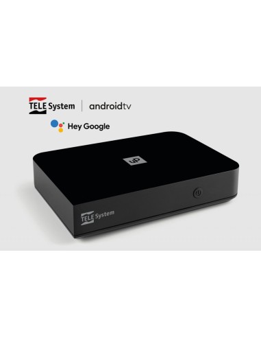 TELESYSTEM UP T2 4K DDT ZAPPER 4K  ANDROIDTV WIFI
