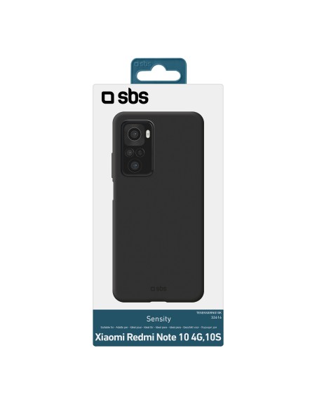 SBS TESENSXIRNO10K XIAOMI REDMI NOTE 10 4G/NOTE 10S COVER SENSITY NERO