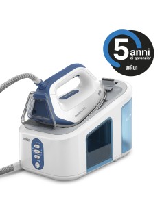 BRAUN IS3157BL FERRO A CALDAIA 2400W VAPORE CONTINUO 125G/MIN - BLU