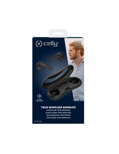 CELLY SHAPE1BK AURICOLARI BLUETOOTH DROPS TWS NERO