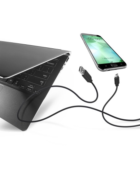 SBS TECABLEMICRO1KPOS CAVO USB/MICROUSB 1M NERO