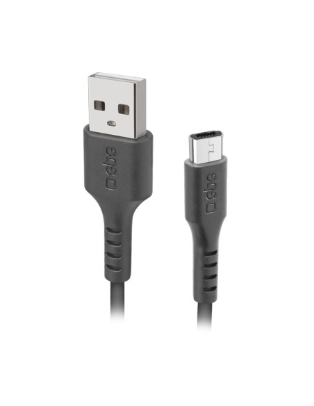 SBS TECABLEMICRO1KPOS CAVO USB/MICROUSB 1M NERO