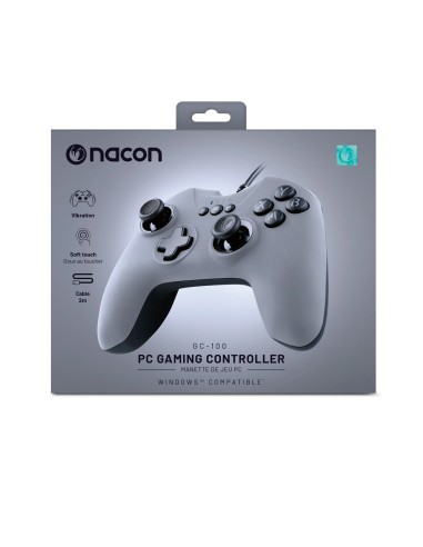 NACON PC CONTROLLER GAMING GC-100  GRIGIO