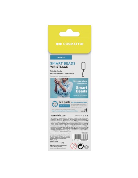 SBS TEBEADS1 SMART BEADS CUORI MULTICOLORE