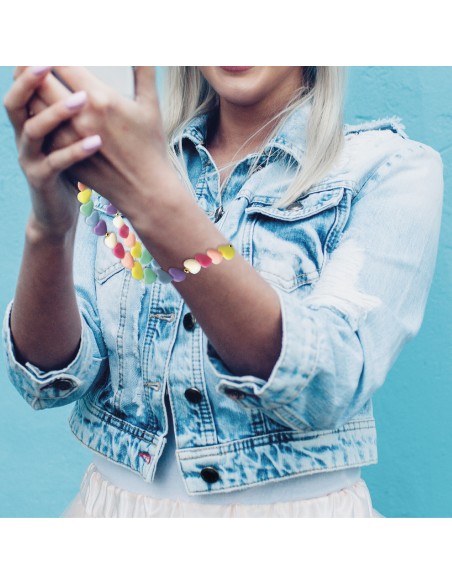 SBS TEBEADS1 SMART BEADS CUORI MULTICOLORE
