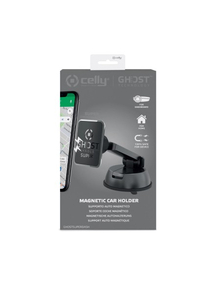 CELLY GHOSTSUPERDASH SUPPORTO AUTO GHOST SUPER DASH CON VENTOSA