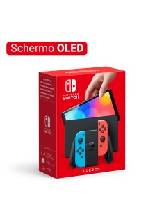 NINTENDO CONSOLE SWITCH OLED MODEL RED & BLU