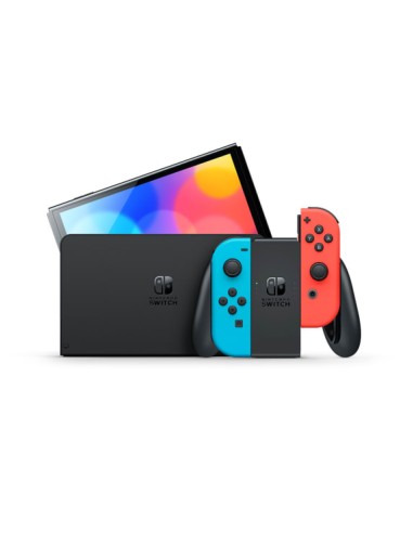 NINTENDO CONSOLE SWITCH OLED MODEL RED & BLU