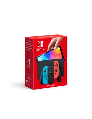 NINTENDO CONSOLE SWITCH OLED MODEL RED & BLU