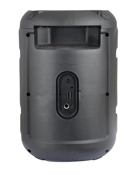 KARMA VORTEX 4 DIFFUSORE AMPLIFICATO RICARICABILE MICROFONO BT USB-IN
