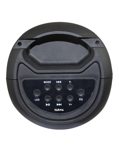 KARMA VORTEX 4 DIFFUSORE AMPLIFICATO RICARICABILE MICROFONO BT USB-IN