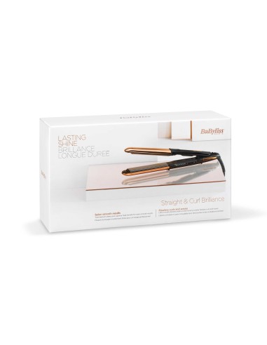 BABYLISS ST482E PIASTRA IN TITANIO 235°C. FUNZ. IONICA ANTICRESPO