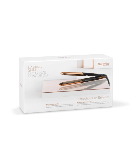 BABYLISS ST482E PIASTRA IN TITANIO 235°C. FUNZ. IONICA ANTICRESPO