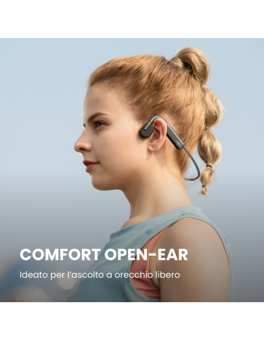 SHOKZ S661GY OPENMOVE GREY AURICOLARI BT A CONDUZIONE OSSEA