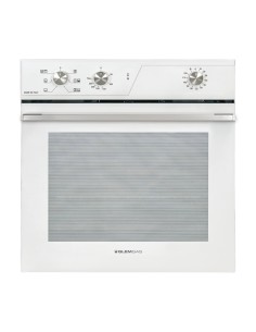 GLEMGAS GFR62WH-S3 FORNO CLASSE A  BIANCO 64LT GUIDE CROMATE LAT.