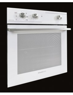 GLEMGAS GFR62WH-S3 FORNO CLASSE A  BIANCO 64LT GUIDE CROMATE LAT. 2