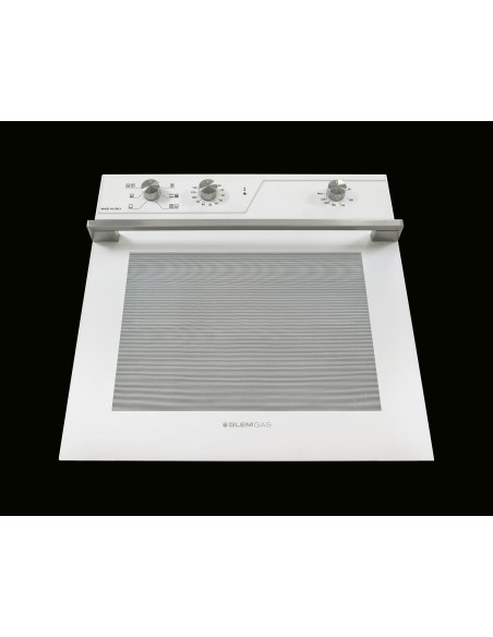 GLEMGAS GFR62WH-S3 FORNO CLASSE A  BIANCO 64LT GUIDE CROMATE LAT.