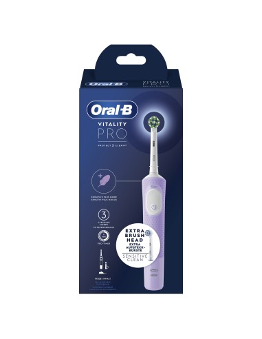 ORAL B POWER VITALITY PRO LILLA + 1REF RIMOTORE DI PLACCA