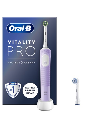 ORAL B POWER VITALITY PRO LILLA + 1REF RIMOTORE DI PLACCA